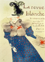 Titelblatt der La Revue Blanche, 1895